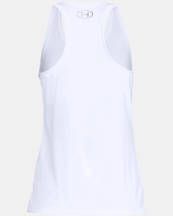 Camiseta sin mangas UA Tech™ para mujer, White, pdpMainDesktop image number 6
